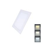 Solight WD147, LED mini panel CCT, podhľadový, 6W, 450lm, 3000K, 4000K, 6000K, štvorcový