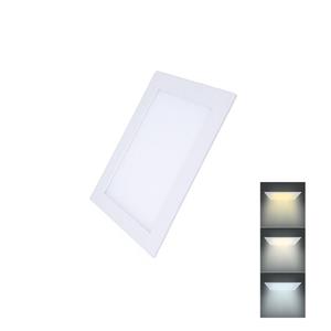 Solight WD147, LED mini panel CCT, podhľadový, 6W, 450lm, 3000K, 4000K, 6000K, štvorcový