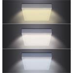 Solight WD171, LED mini panel CCT, prisazený, 12W, 900lm, 3000K, 4000K, 6000K, štvorcový