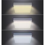 Solight WD171, LED mini panel CCT, prisazený, 12W, 900lm, 3000K, 4000K, 6000K, štvorcový