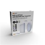 Solight WD171, LED mini panel CCT, prisazený, 12W, 900lm, 3000K, 4000K, 6000K, štvorcový