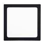 Solight WD175-B, LED mini panel CCT, prisazený, 24W, 1800lm, 3000K, 4000K, 6000K, štvorcový, čierna farba