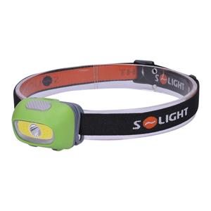 Solight WH24, LED čelové svietidlo, 3W Cree + 3W COB, 120lm, bílé + červené světlo, 3x AAA