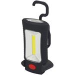 Solight WL108, LED svietidlo pracovné, 3W COB + 3 SMD LED, háčik + magnet, 3 x AAA