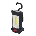 Solight WL108, LED svietidlo pracovné, 3W COB + 3 SMD LED, háčik + magnet, 3 x AAA