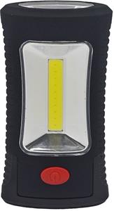 Solight WL108, LED svietidlo pracovné, 3W COB + 3 SMD LED, háčik + magnet, 3 x AAA