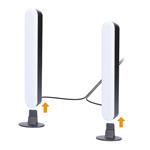 Solight WL916, LED RGB osvetlenie Gaming, diaľkový ovládač, zvukový senzor, USB