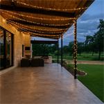 Solight WL919, LED solárna reťaz, 200LED, 22m, teplá biela