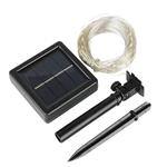 Solight WL919, LED solárna reťaz, 200LED, 22m, teplá biela