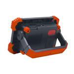 Solight WM-10W-RE, LED reflektor, 10W, prenosný, nabijací, 1000lm, oranžovo-čierny