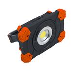 Solight WM-10W-RE, LED reflektor, 10W, prenosný, nabijací, 1000lm, oranžovo-čierny