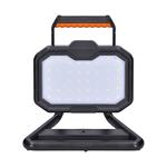 Solight WM-20W-RE, LED reflektor, 20W, prenosný, nabijací, 2000lm, oranžovo-čierny