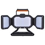 Solight WM-30W-RE, LED reflektor, 30W, prenosný, nabijací, 3000lm, oranžovo-čierny