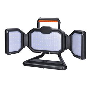 Solight WM-30W-RE, LED reflektor, 30W, prenosný, nabijací, 3000lm, oranžovo-čierny