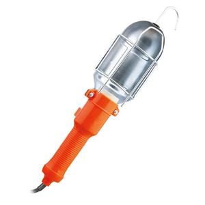Solight WM18, montážna lampa, E27, AC 230V, 5m, oranžová s kovovou mriežkou