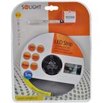 Solight WM51-20T, LED svetelný pás s testrom, 5m, sada s 12V adaptérom, 4,8W/m, IP20, teplá biela