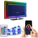 Solight WM58, LED WIFI smart RGB pásik pre TV, 4x50cm, USB