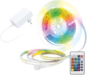 Solight WM59-RGB, LED SMD RGB pásik, sada s adaptérom, 3m