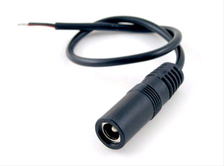Solight WM73-1, napájací konektor pre LED pásy, zdierka 5,5 mm, balenie 1ks, sáčok