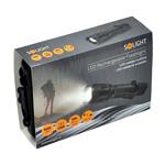 Solight WN22, nabíjacie LED svietidlo, 600lm, XM-L2 T6, fokus, 2200mAh Li-Ion, USB nabíjanie