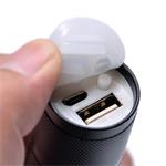 Solight WN26, nabíjacie LED svietidlo, 300lm, Cree, fokus, Li-Ion, USB nabíjanie, power banka
