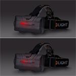 Solight WN35, LED čelové nabíjacie svietidlo, 550lm, Li-ion, USB