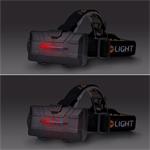 Solight WN35, LED čelové nabíjacie svietidlo, 550lm, Li-ion, USB