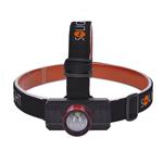 Solight WN36, LED čelové nabíjacie svietidlo, 3W, 150lm, zoom, Li-ion, USB