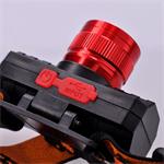 Solight WN36, LED čelové nabíjacie svietidlo, 3W, 150lm, zoom, Li-ion, USB