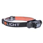 Solight WN41, LED čelové nabíjacie svietidlo, 650lm, Li-ion, USB
