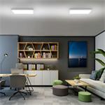 Solight WO27-W, LED stropné osvetlenie prisadené, 40W, 4800lm, 4000K, UGR<19, 60x60cm, 3 roky záruka, biela farba