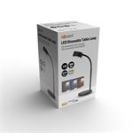 Solight WO3000-B, LED stolná lampička, čierna