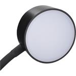 Solight WO3001-B, LED stolná nabíjateľná lampička, clip, čierna