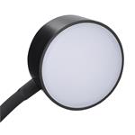 Solight WO3001-B, LED stolná nabíjateľná lampička, clip, čierna