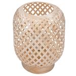 Solight WO3107, ratanová LED lampáš s LED žiarovkou, teplá biela, 2x AAA, 19cm