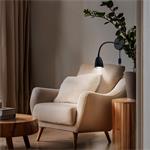 Solight WO54-B, LED nástenná lampička, stmievateľná, 4W, 280lm, 3000K, čierna