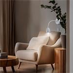 Solight WO54-W, LED nástenná lampička, stmievateľná, 4W, 280lm, 3000K, biela