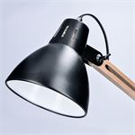 Solight WO57-B, stolná lampa Falun, E27, čierna