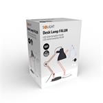 Solight WO57-B, stolná lampa Falun, E27, čierna