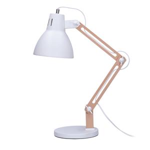 Solight WO57-W, stolná lampa Falun, E27, biela