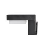 Solight WO7201, LED solárne nástenné osvetlenie Palermo, čierne