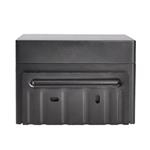 Solight WO7201, LED solárne nástenné osvetlenie Palermo, čierne