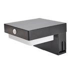 Solight WO7202, LED solárne stĺpikové osvetlenie Palermo, čierne