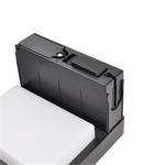 Solight WO7202, LED solárne stĺpikové osvetlenie Palermo, čierne