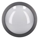 Solight WO746, LED vonkajšie osvetlenie guľaté, sivé, 13W, 910lm, 4000K, IP54, 17cm