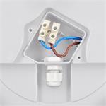 Solight WO746-W, LED vonkajšie osvetlenie Siena, biele, 13W, 910lm, 4000K, IP54, 17cm