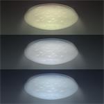 Solight WO763, LED stropné svetlo Star, okrúhle, 24W, 1440lm, diaľkové ovládanie, 37cm