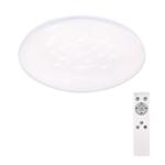 Solight WO763, LED stropné svetlo Star, okrúhle, 24W, 1440lm, diaľkové ovládanie, 37cm