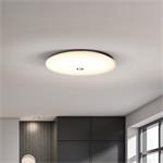 Solight WO776, LED stropné svietidlo PLAIN s PIR senzorom, 18W, 1260lm, 3000K, okrúhle, 33cm