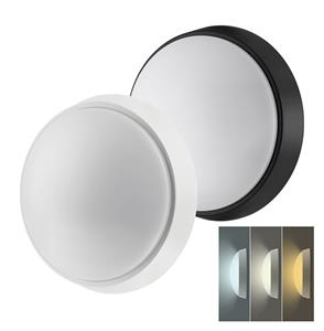 Solight WO779-2, LED vonkajšie osvetlenie, nastaviteľná teplota svetla - 3CCT, 15/18/20W, 1800lm, 22cm, 2v1 - biely a či